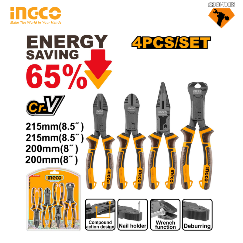 PACK 4PCS INGCO HKCPS5841