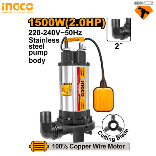 POMPE A VIDE CAVE 2HP  INOX SPDB150068