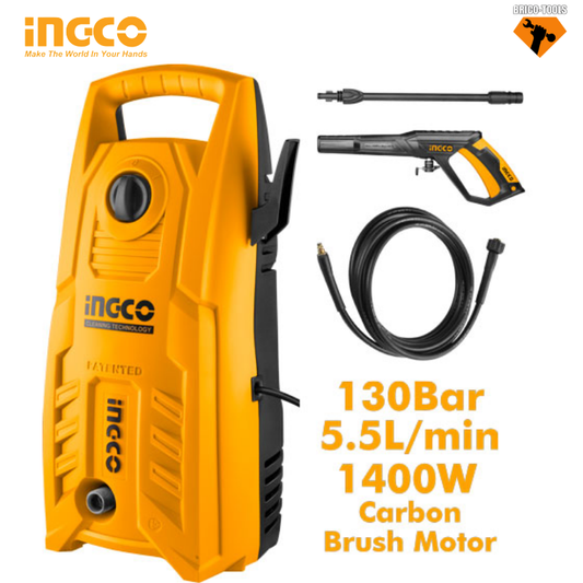 NETTOYEUR HAUTE PRESSION INGCO 1400W HPWR14008