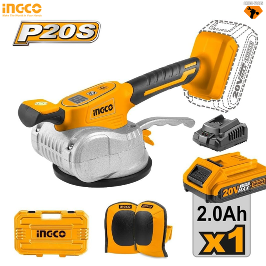 VIBREUR À CARREAUX 20V INGCO SANS FIL CTVLI120015