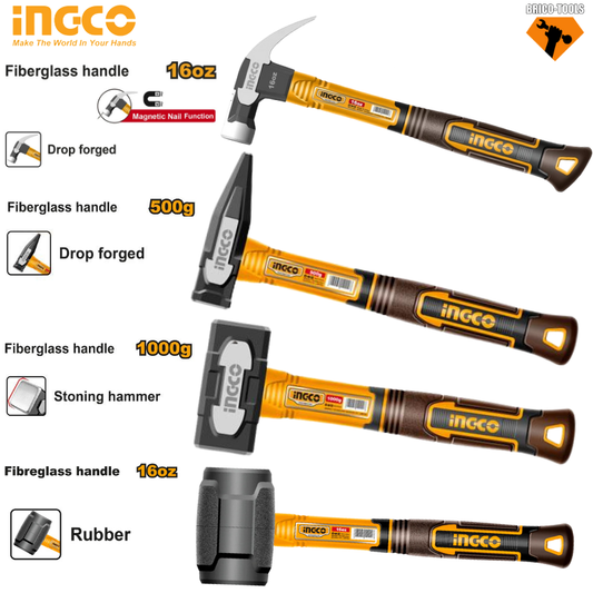 4 PCS HAMMER SET HCH9004