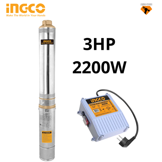 POMPE IMMERGEE 3HP 2200W INGCO DWP2200621
