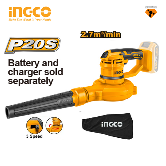 SOUFLEUR ASPIRATEUR 20V INGCO CABLI2001