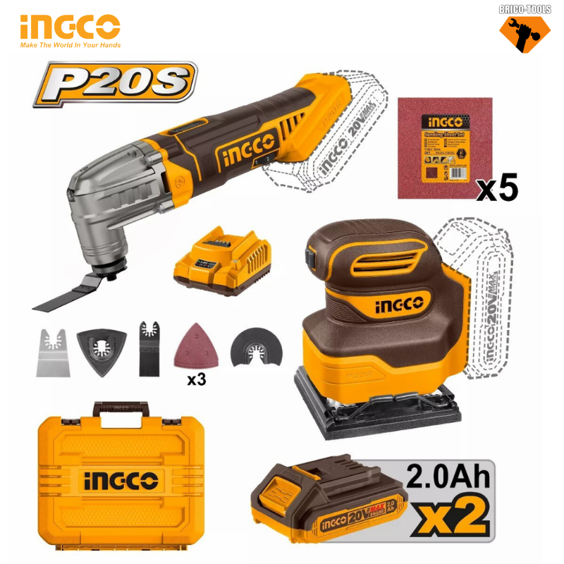 PACK 20V INGCO CKLI20276