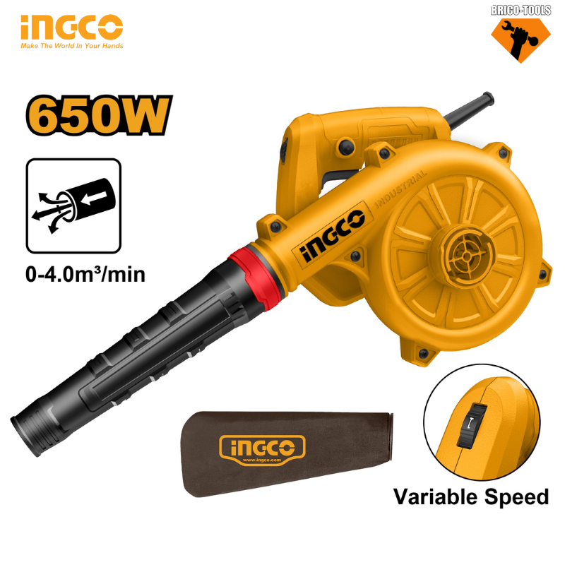 SOUFLEUR ASPIRATEUR 650W INGCO AB6038