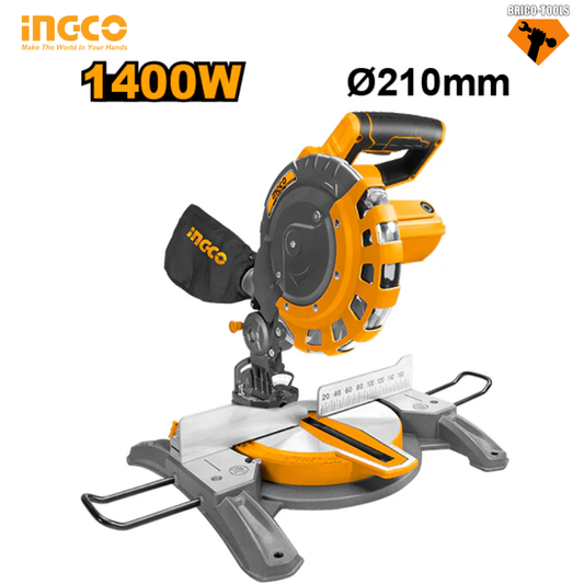 SCIE A ONGLET 1400W INGCO BMS14007