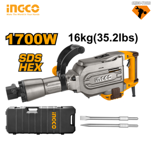 MARTEAU 1700W 16KG INGCO PDB17008