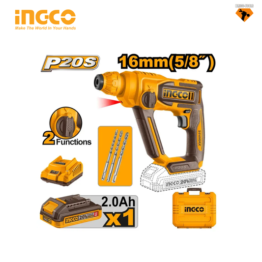 MARTEAU 20V INGCO CRHLI201681