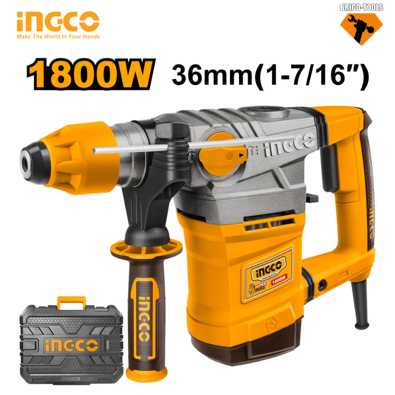 MARTEAU PERFORATEUR INGCO 1800W RH18008