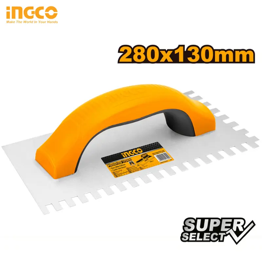 TRUELLE À PLÂTRE AVEC DENTS 230 X 100 MM HPTT231025