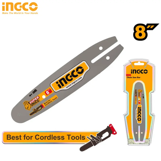 GUIDE-CHAÎNE DE TRONÇONNEUSE 8″ INGCO AGSB50801